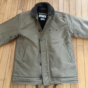 1940s US Navy N-1 Deck Jacket by Bronson